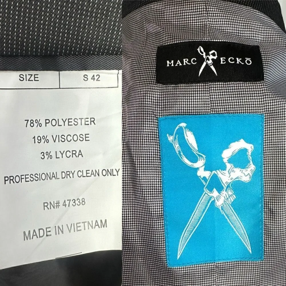 MARC ECKO Blazer sport coat Suit Jacket Size 42S